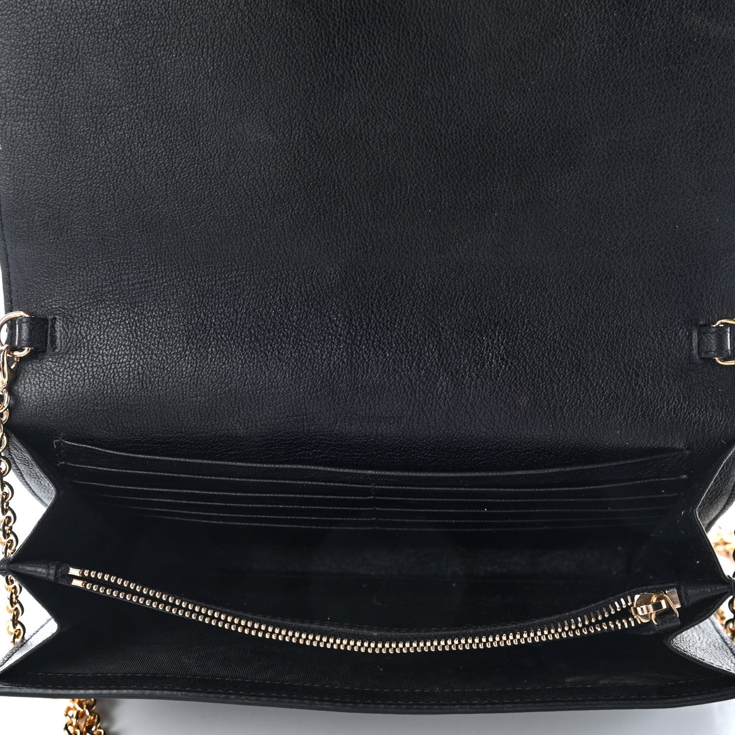 Calfskin Monogram Belle de Jour Chain Clutch Black