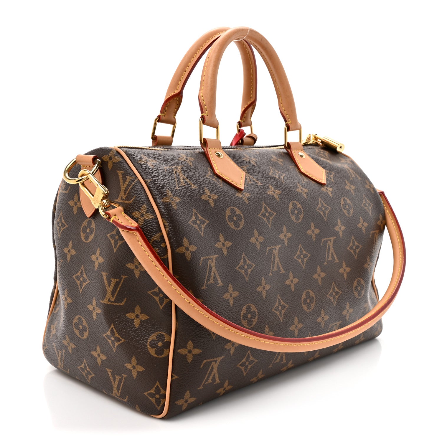 Louis Vuitton Monogram Speedy Soft 30 Crafty Red 3 of 17