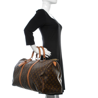 Louis Vuitton Monogram Keepall 50 2 of 19