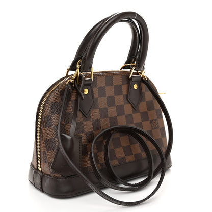 Louis Vuitton Damier Ebene Alma BB 3 of 10