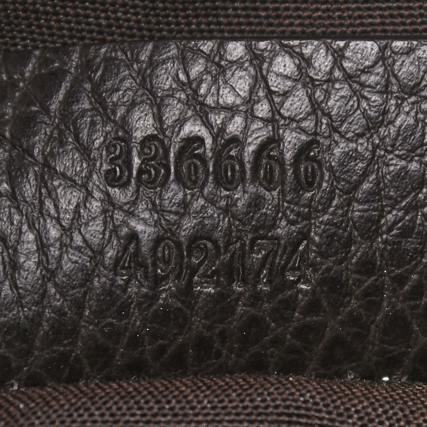 Crystal Monogram Hobo Brown