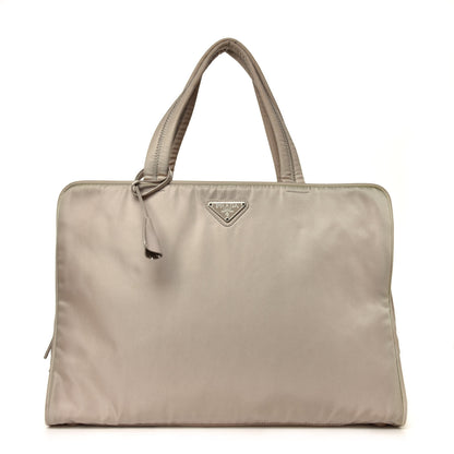 Prada Tessuto Nylon Tote Beige 2 of 16