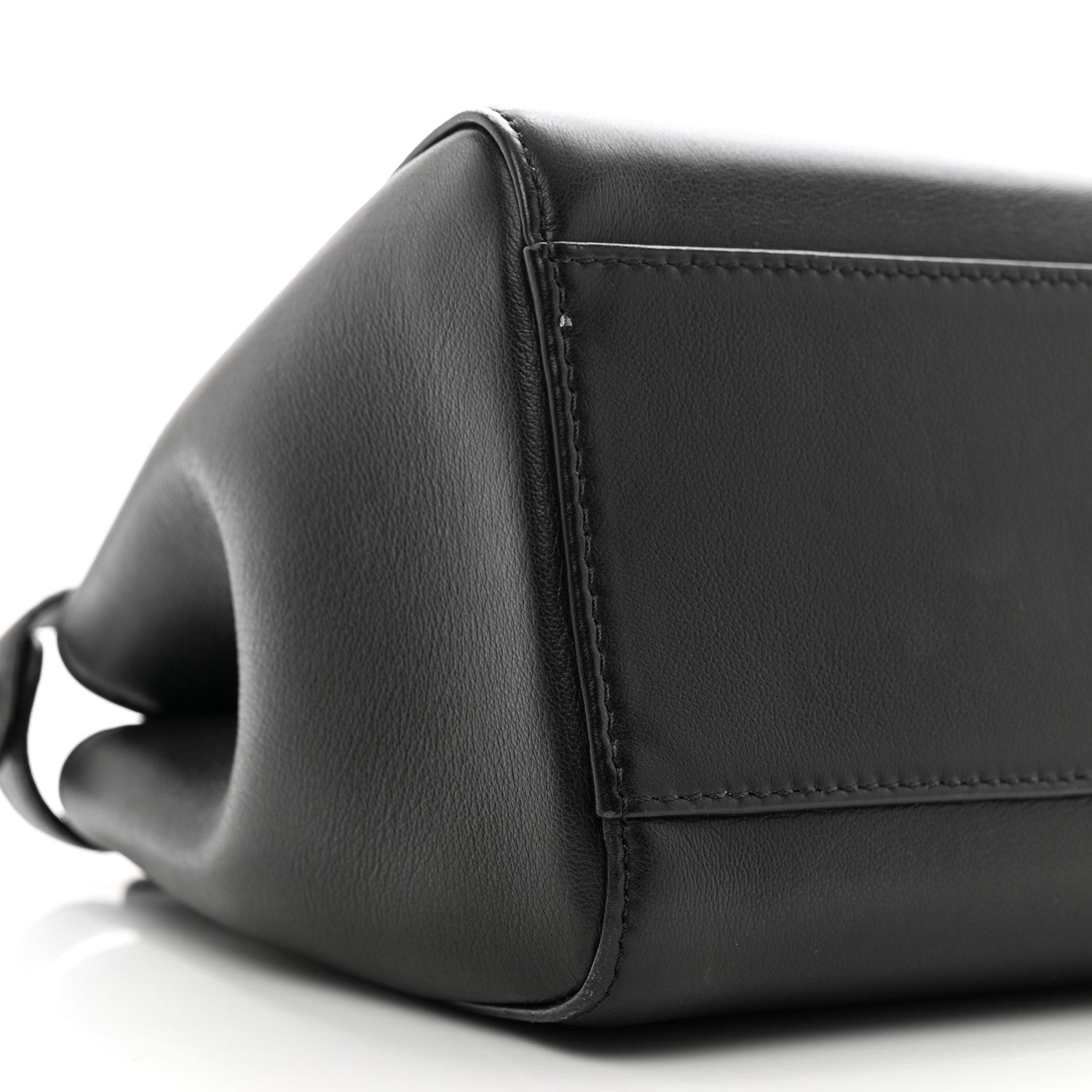Fendi Nappa Mini Peekaboo Iconic Satchel Black 8 of 10
