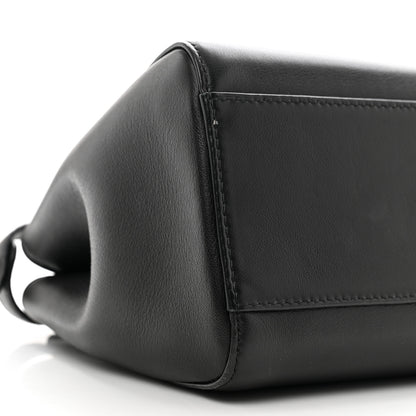 Fendi Nappa Mini Peekaboo Iconic Satchel Black 8 of 10