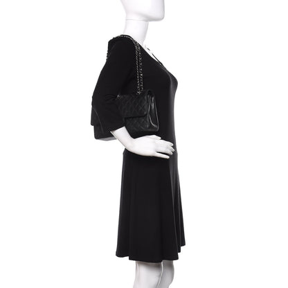 Chanel Caviar Quilted Medium Double Flap Black 2 of 12
