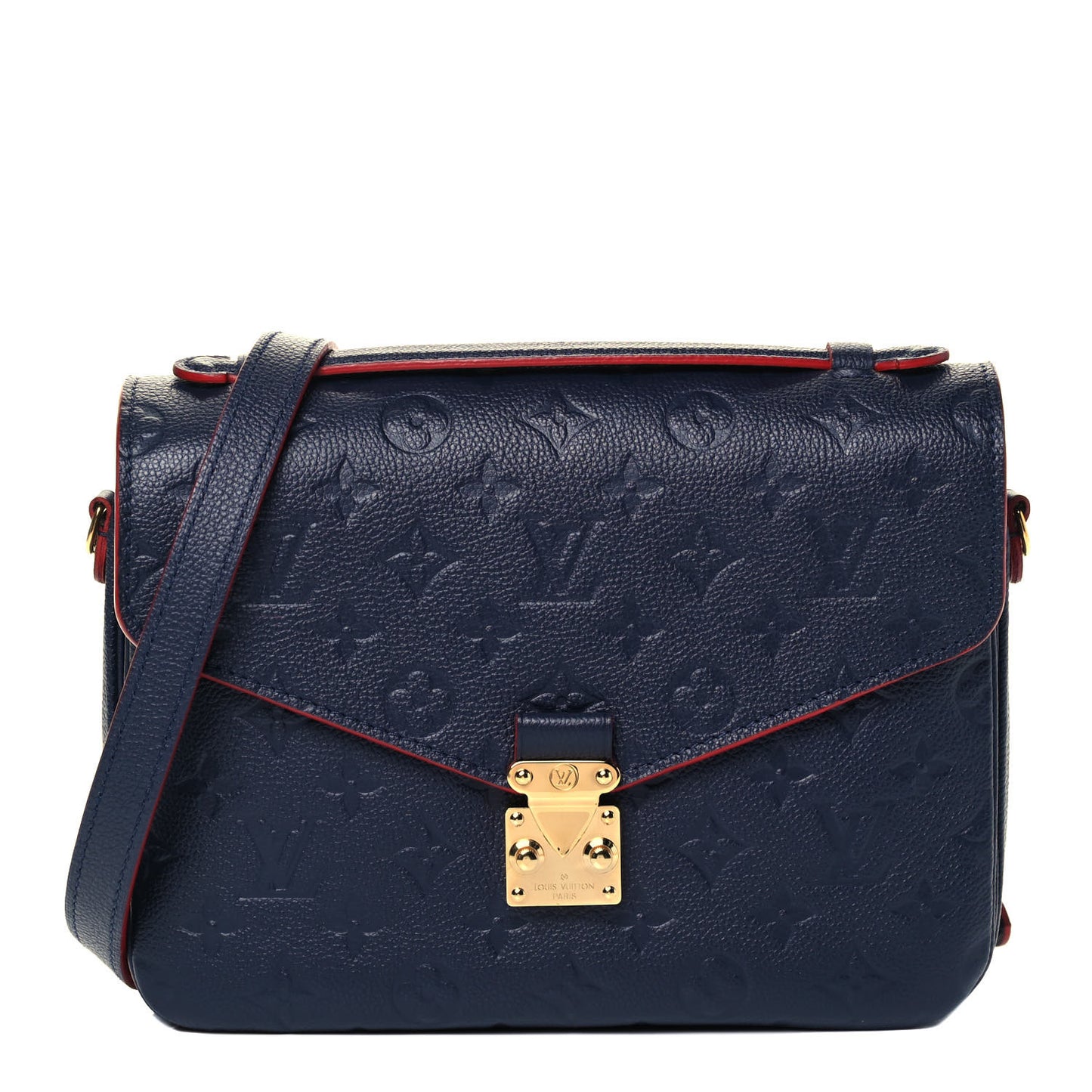 Empreinte Pochette Metis Marine Rouge