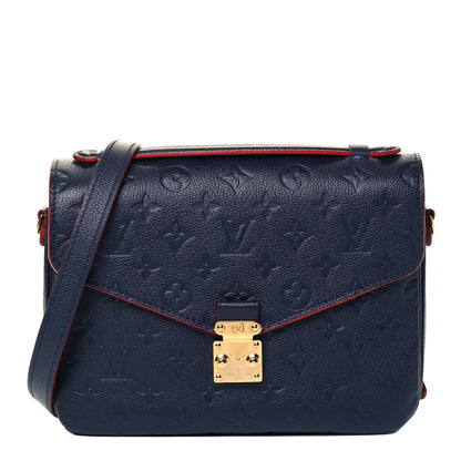 Louis Vuitton Empreinte Pochette Metis Marine Rouge 1 of 9