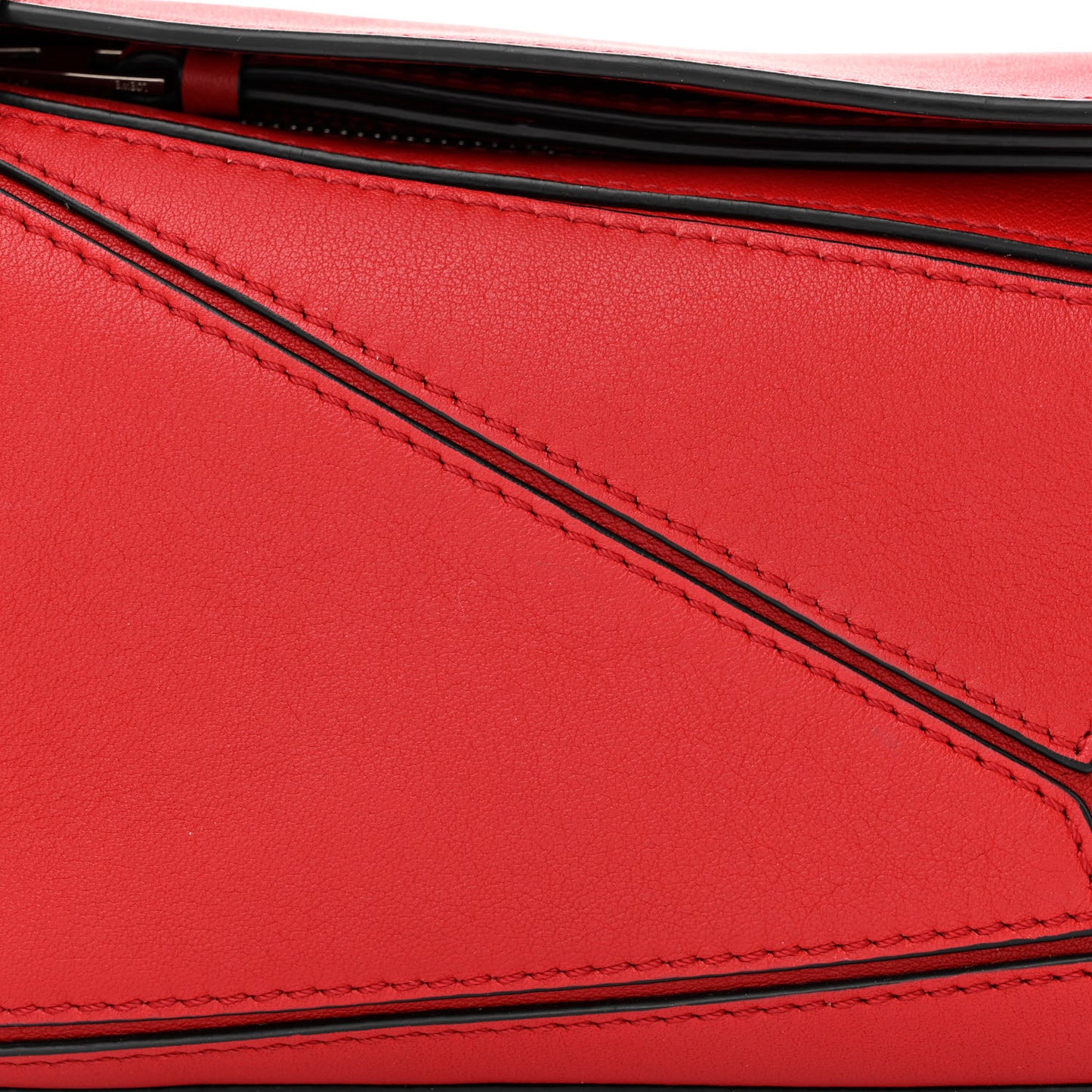 Calfskin Mini Puzzle Bag Pomodoro
