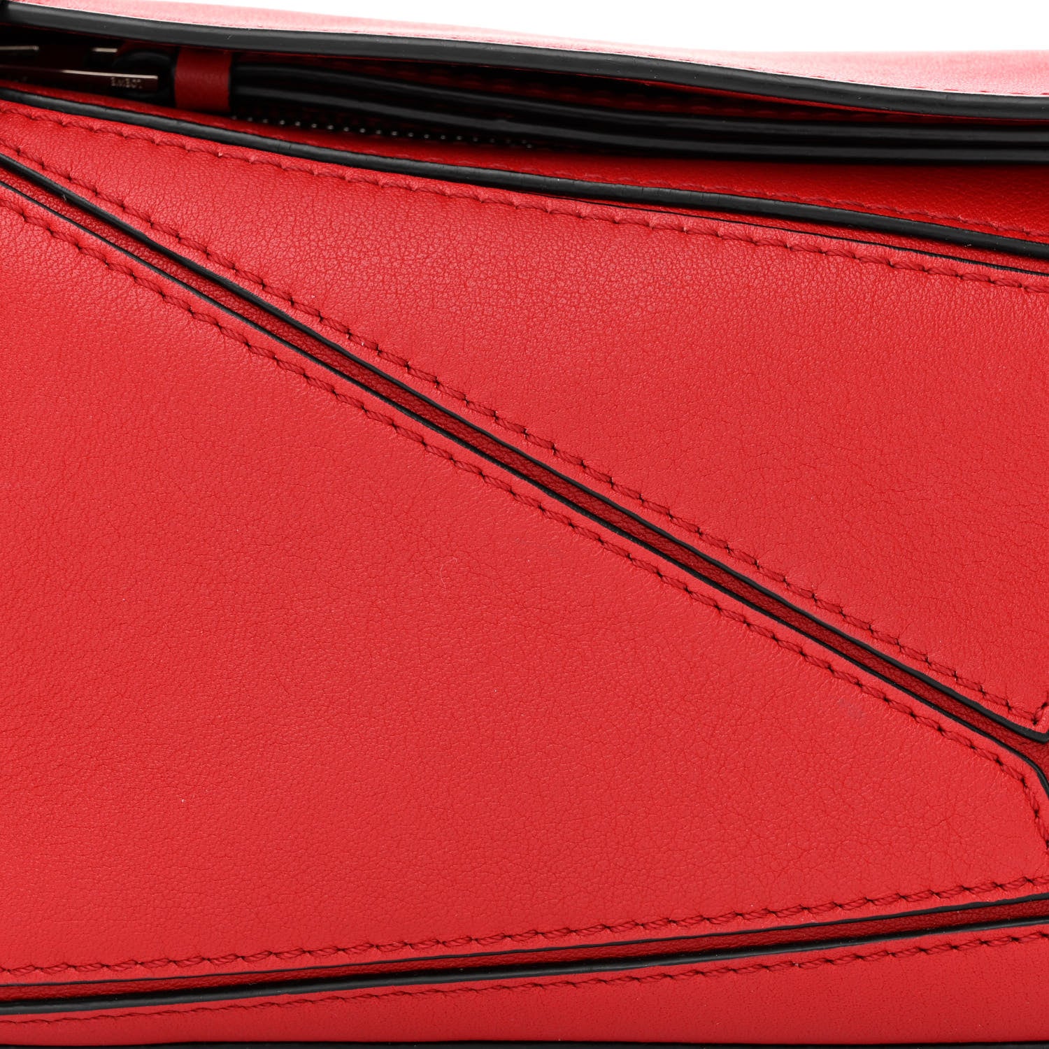 Loewe Calfskin Mini Puzzle Bag Pomodoro 8 of 11