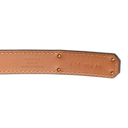 Hermes Epsom Kelly Pocket Belt Gold 3 of 7