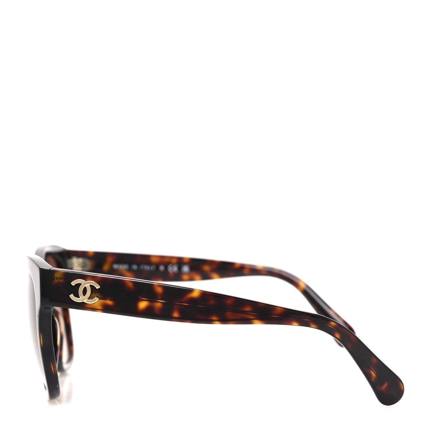 Chanel Acetate Runway Square Sunglasses 5380 Dark Tortoise 3 of 8