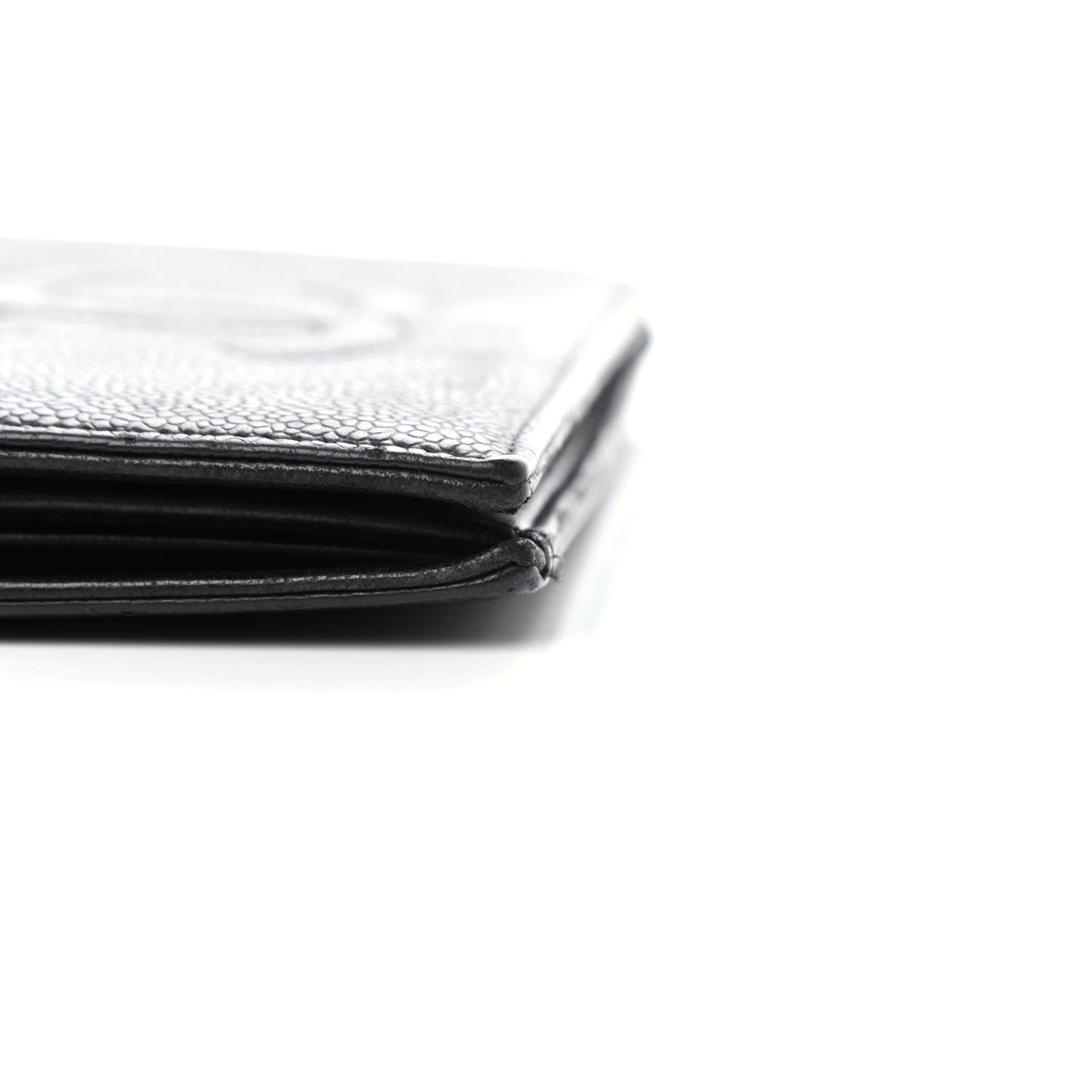 Chanel Caviar Timeless CC Yen Wallet Black 9 of 9