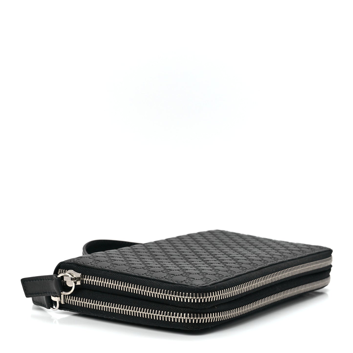 Microguccissima Zip Around Top Handle Travel Wallet Testa di Moro