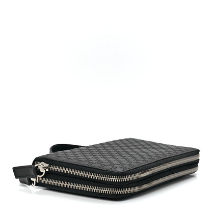 Gucci Microguccissima Zip Around Top Handle Travel Wallet Testa di Moro 4 of 13