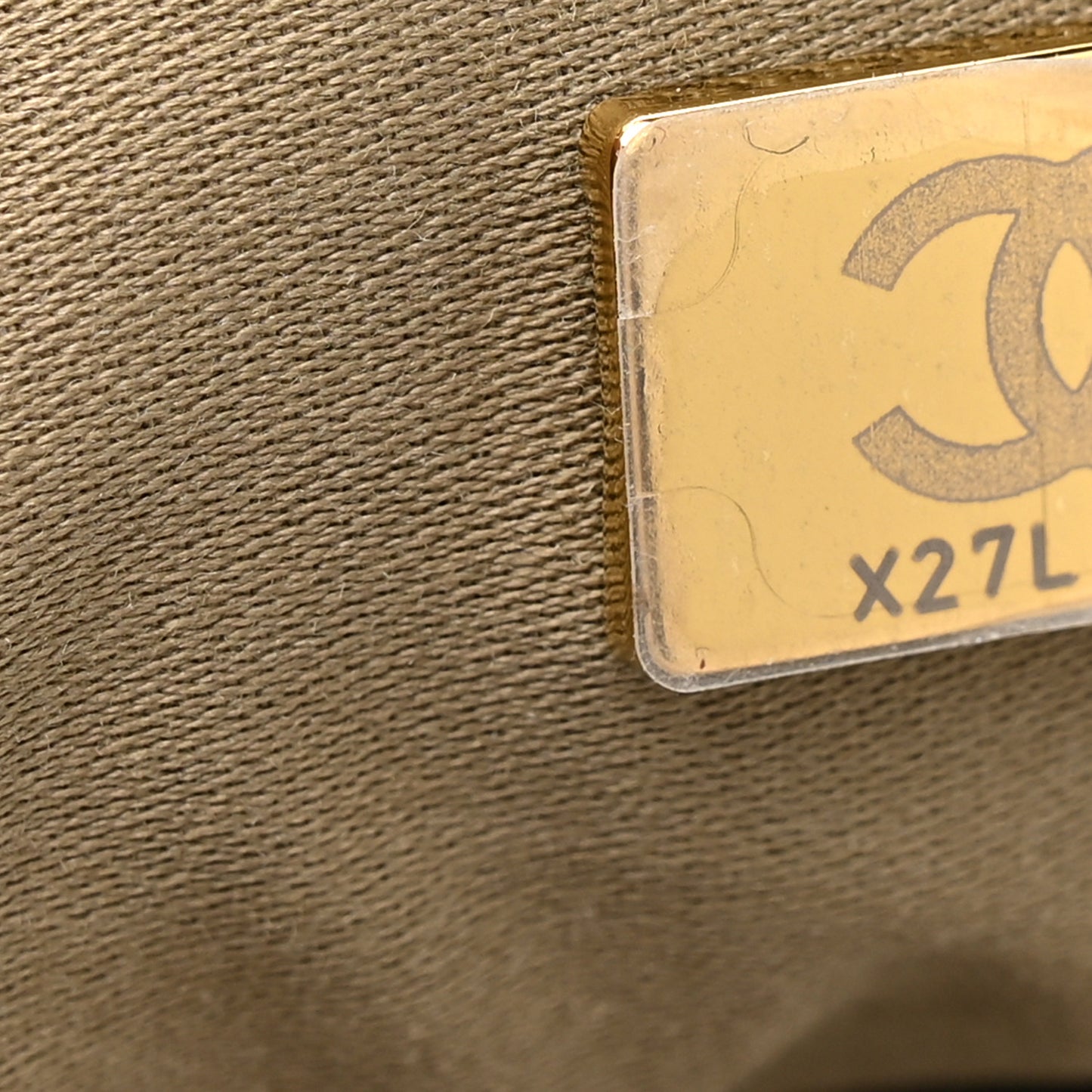 Caviar Quilted Medium Chanel 25 Handbag Dark Khaki