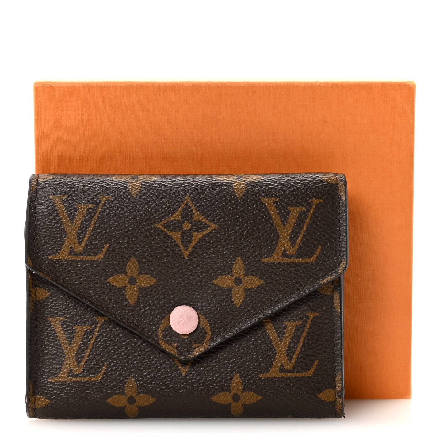 Monogram Victorine Wallet Rose Ballerine