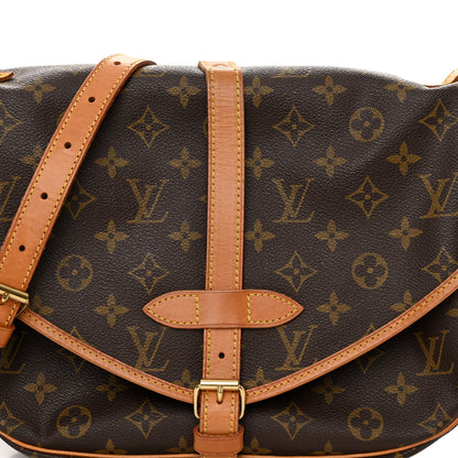 Louis Vuitton Monogram Saumur 30 8 of 13