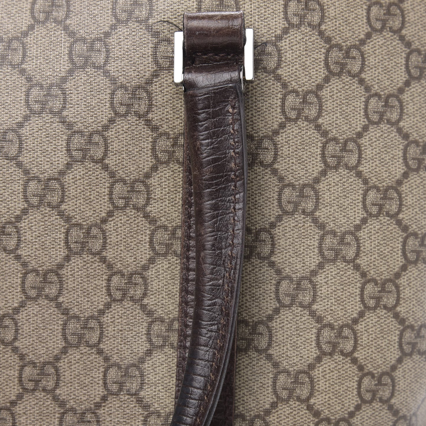 GG Plus Monogram Medium Joy Tote Dark Brown