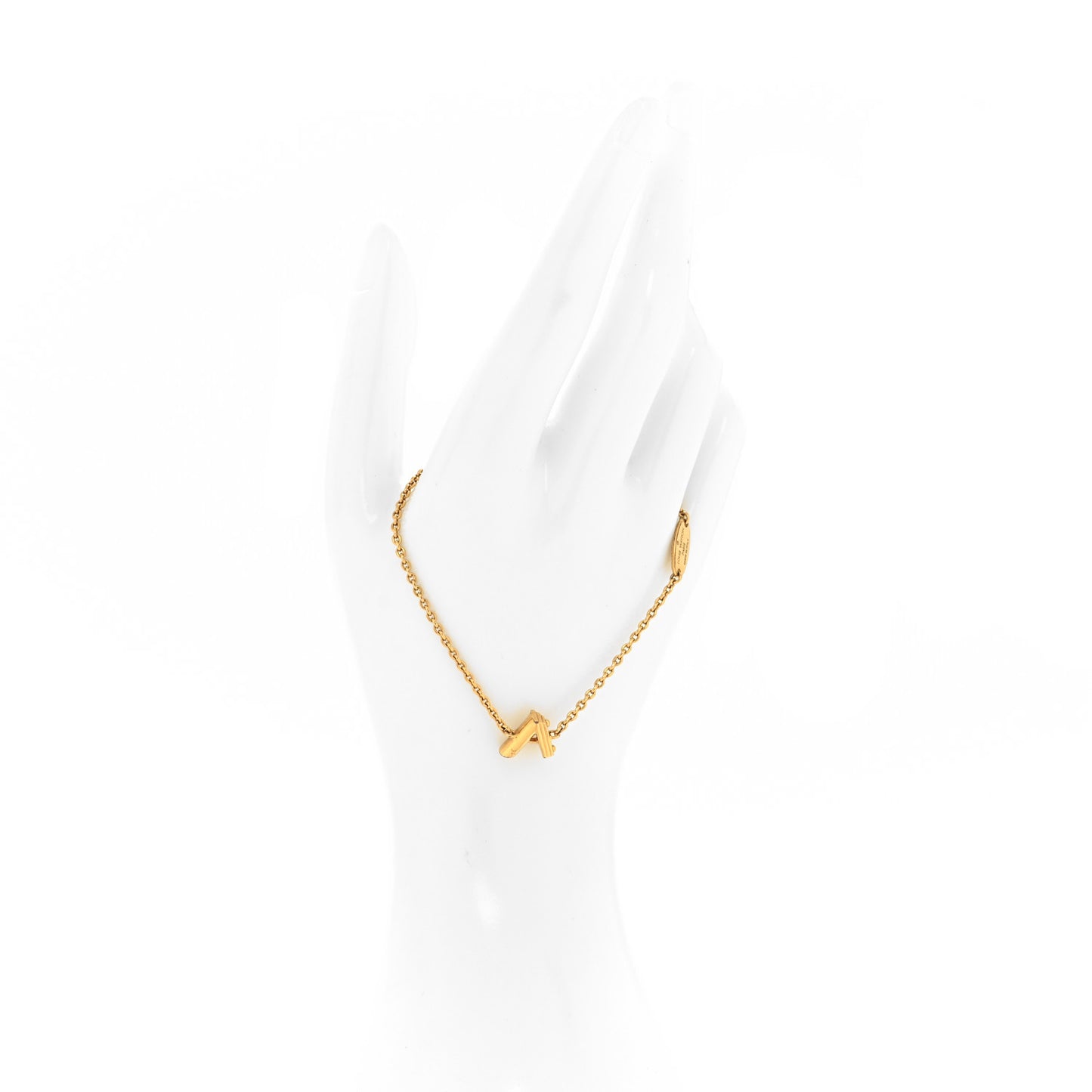 LV And Me Letter A Bracelet Gold