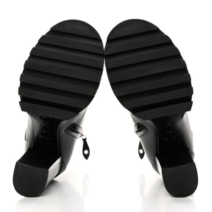 Louis Vuitton LOUIS VUITTON Calfskin Monogram Star Trail Ankle Boots 40.5 Black 6 of 14