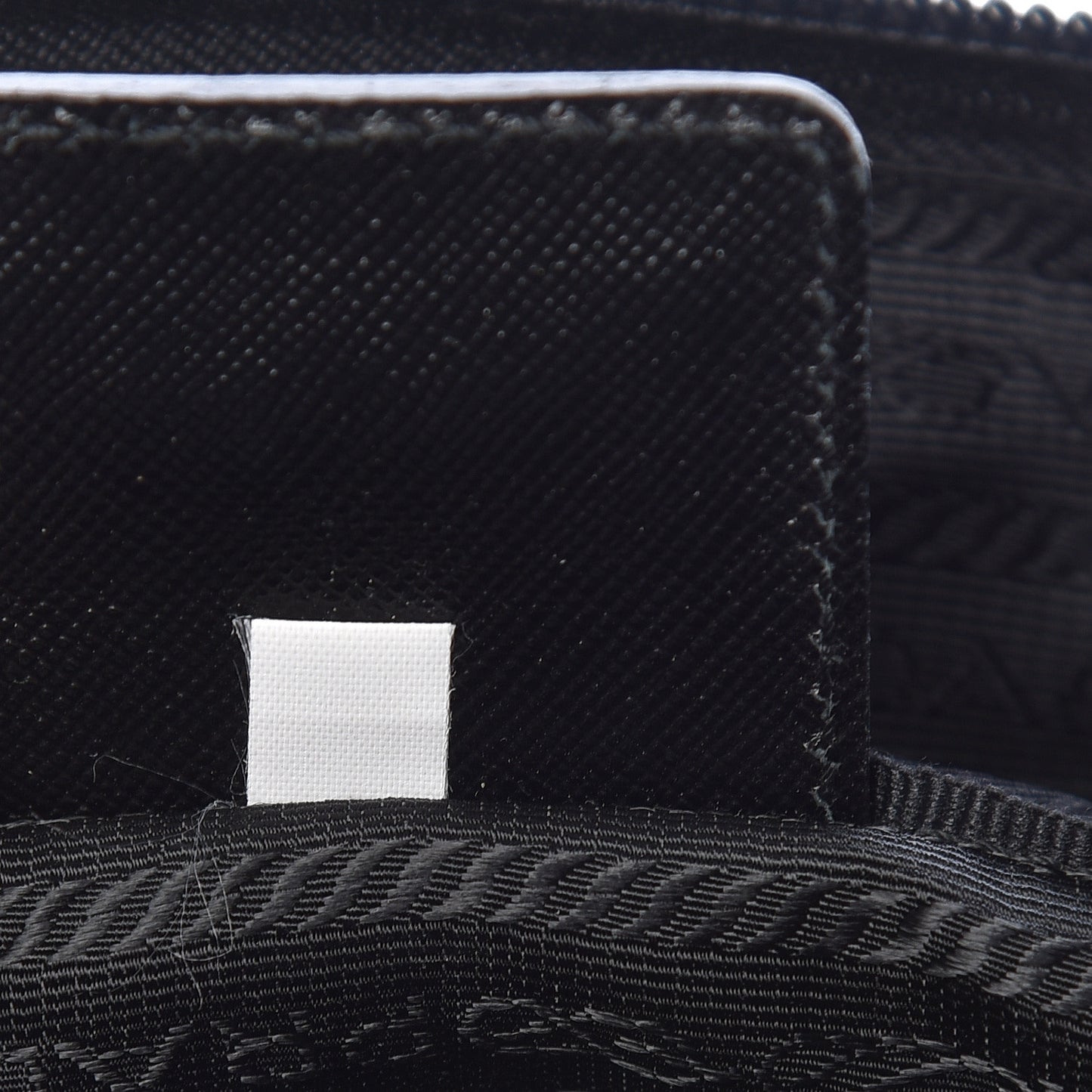 Tessuto Nylon Saffiano Rolling Duffle Black