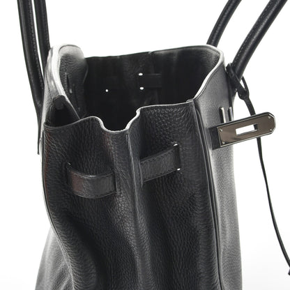 Hermes Taurillon Clemence Birkin 35 Black 15 of 35
