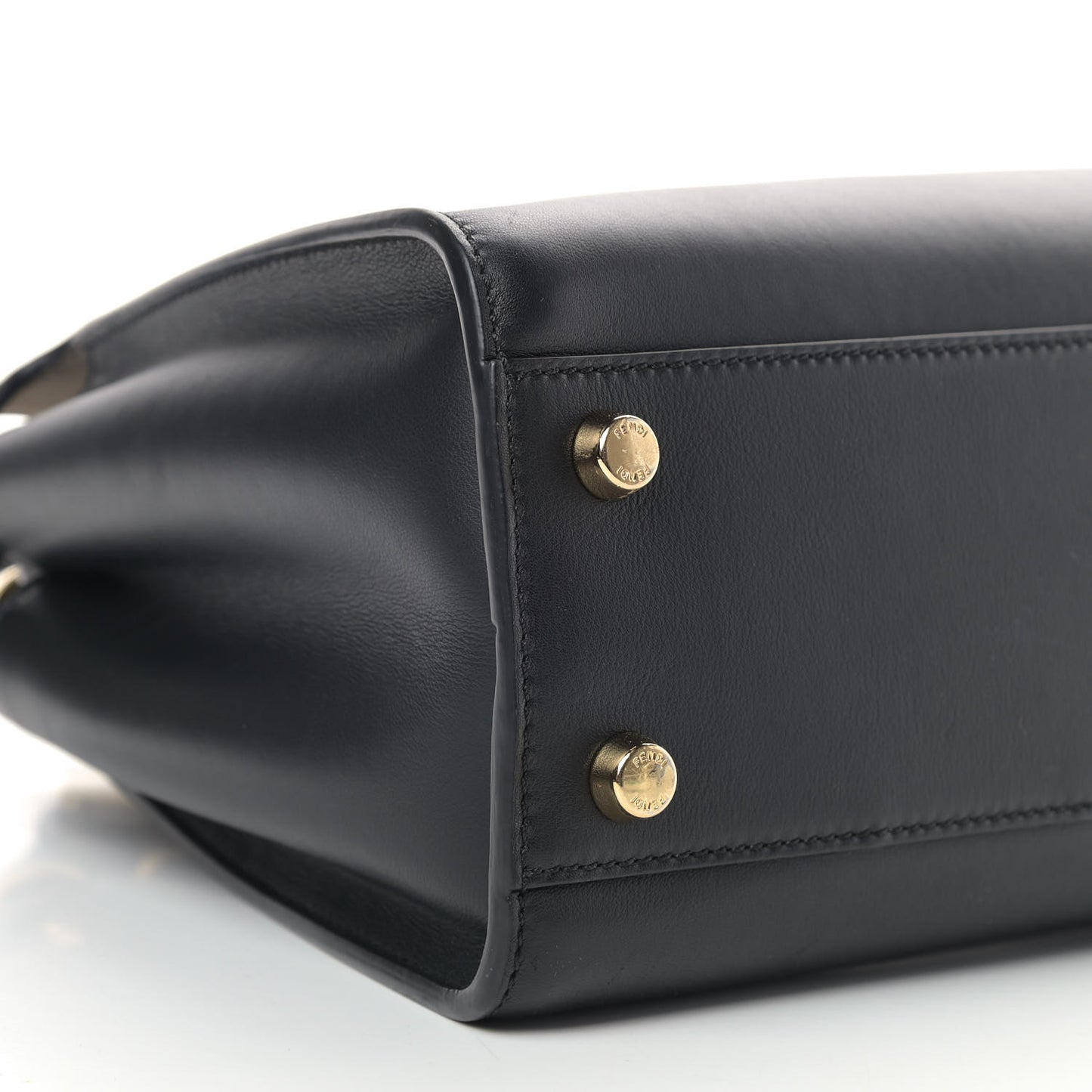 Vitello Tahiti Burro Medium Peekaboo Iconic Essentially Satchel Black Corda