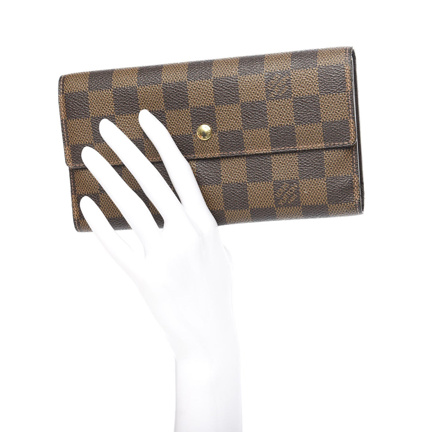 Damier Ebene Porte Tresor International Wallet