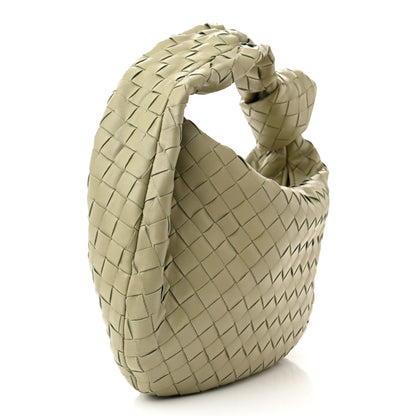 Bottega Veneta Nappa Intrecciato Teen Jodie Hobo Travertine 3 of 12