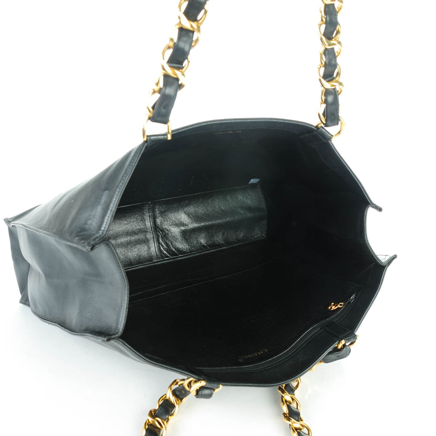 Chanel Lambskin Jumbo Shoulder Bag Black 5 of 8