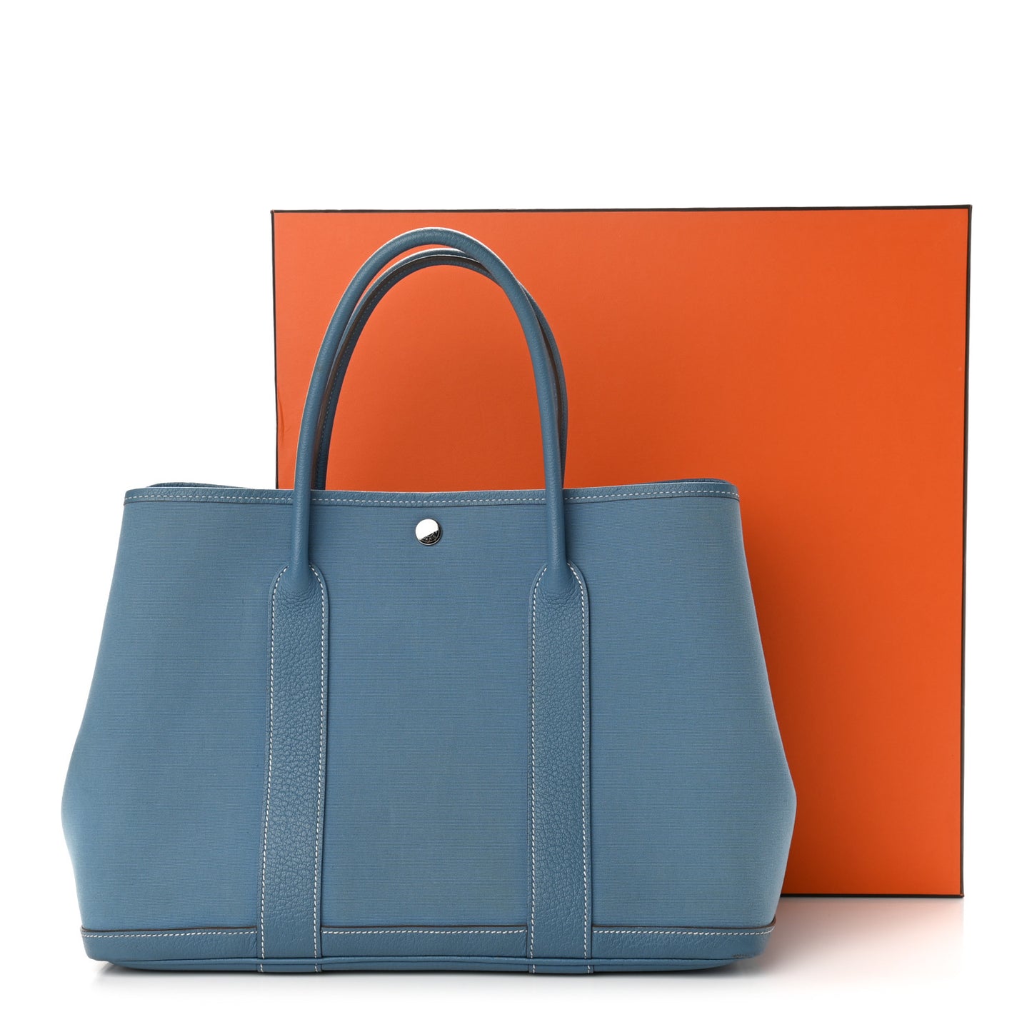 Negonda Garden Party Tote 36 MM Blue Jean