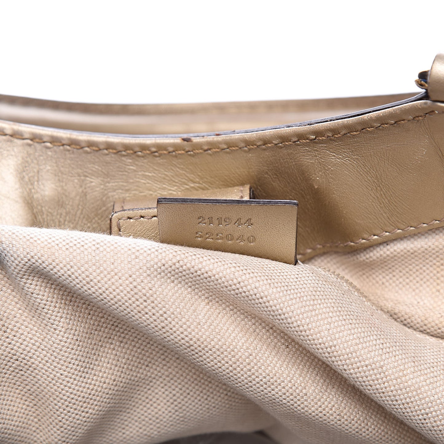 Guccissima Medium Sukey Tote Champagne