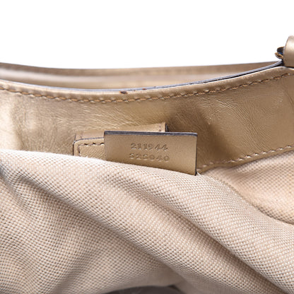 Gucci Guccissima Medium Sukey Tote Champagne 7 of 20