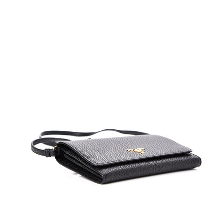 Prada Vitello Grain Mini Crossbody Wallet Nero Black 4 of 8