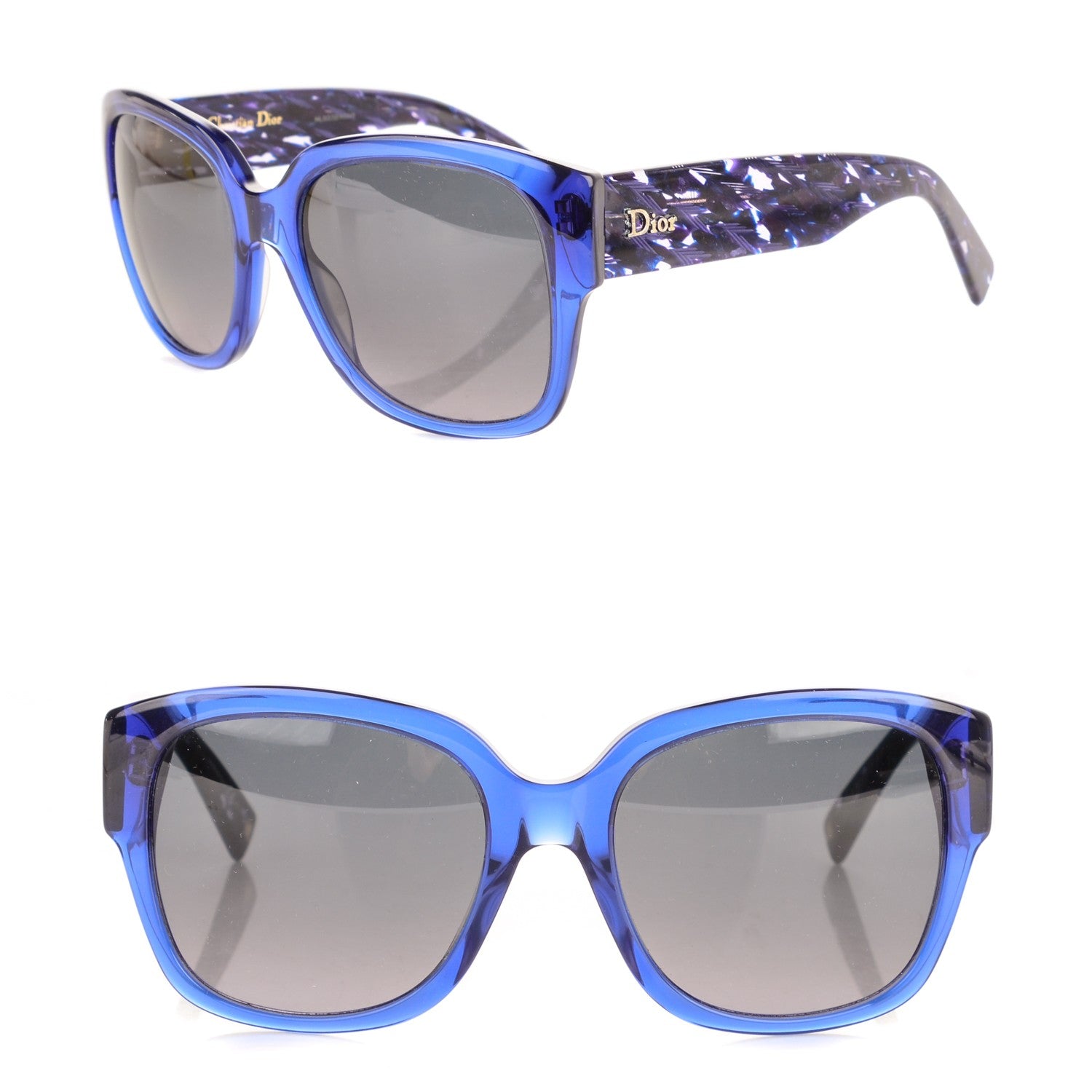 Christian Dior Flanelle 2 Sunglasses Blue 1 of 5