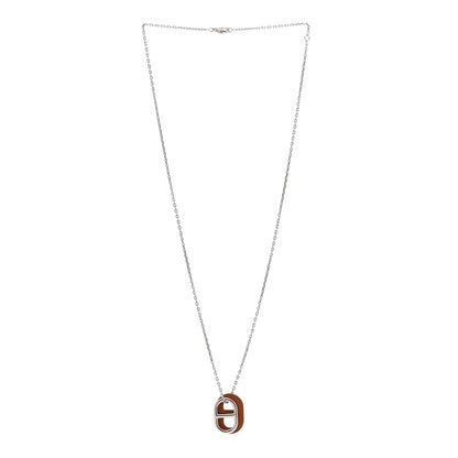 Hermes Swift O'Maillon Pendant Necklace Gold 3 of 6
