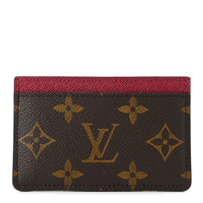 Louis Vuitton Monogram Card Holder Fuchsia 1 of 7