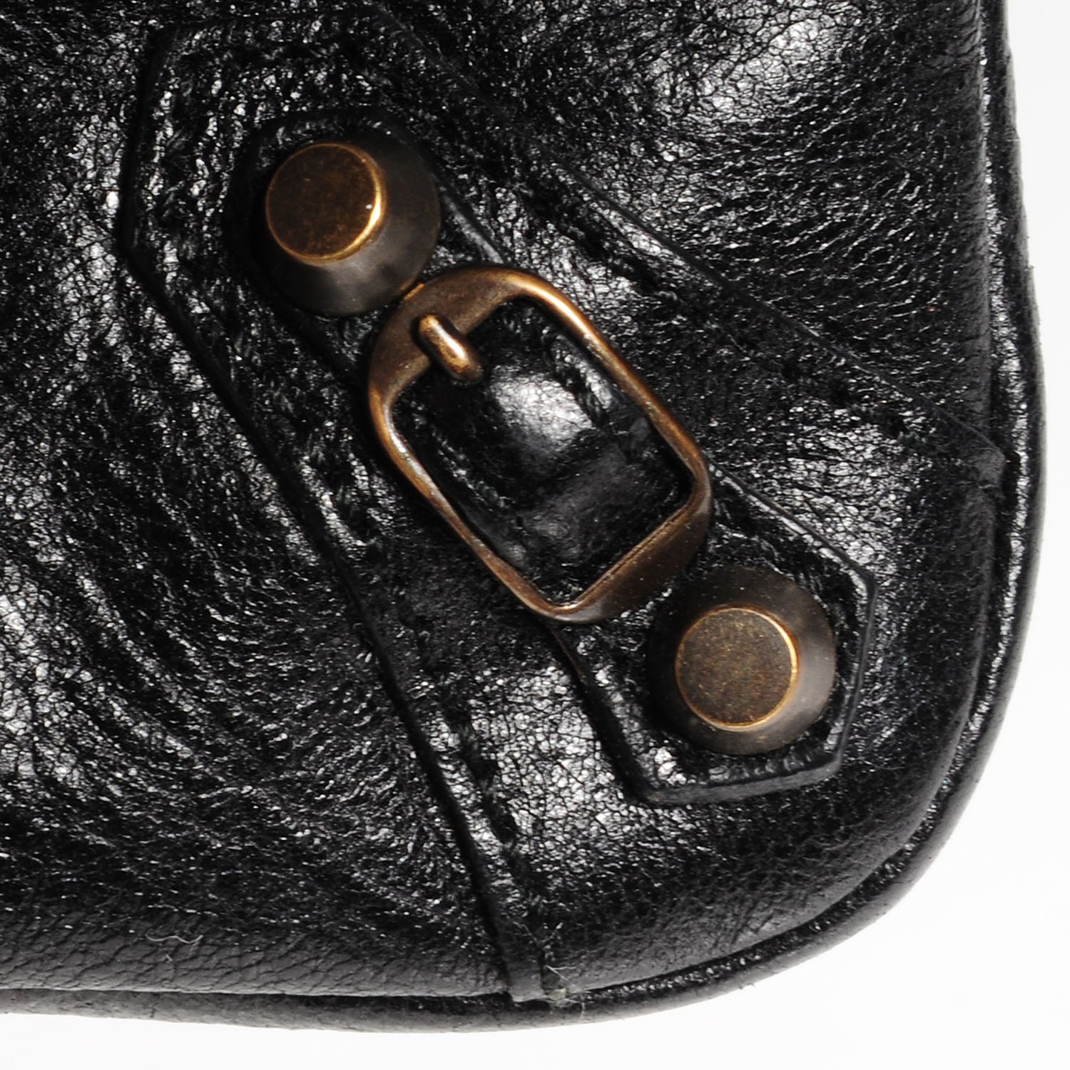 Balenciaga Agneau Classic Hardware M Porte-Monnaie Coin Purse Black 6 of 10