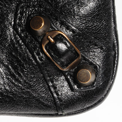 Balenciaga Agneau Classic Hardware M Porte-Monnaie Coin Purse Black 6 of 10