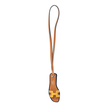 Hermes Epsom Butler Calfskin Hunter Oran Nano Bag Charm Jaune Ambre 1 of 4