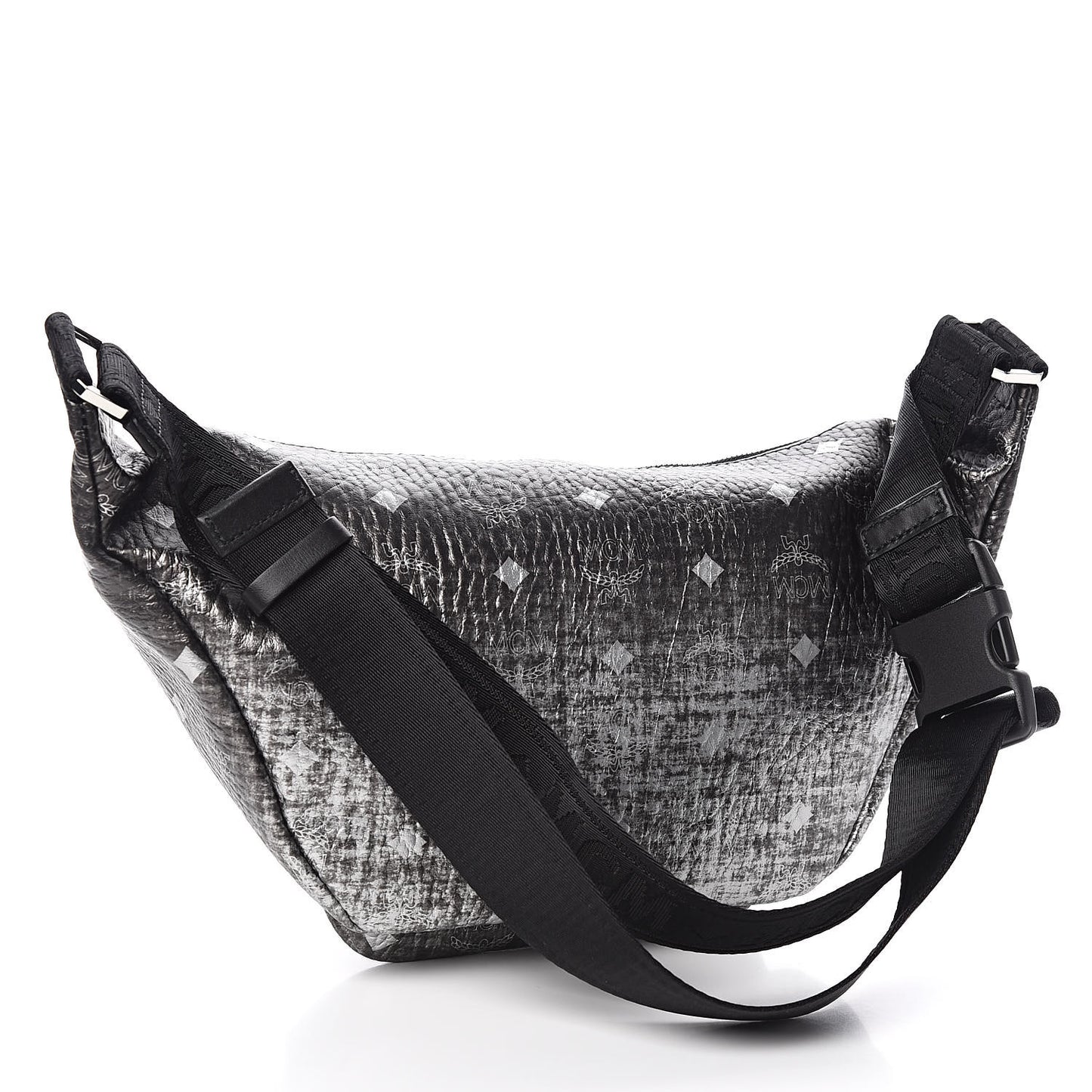 Gradation Visetos Medium Belt Bag Silver
