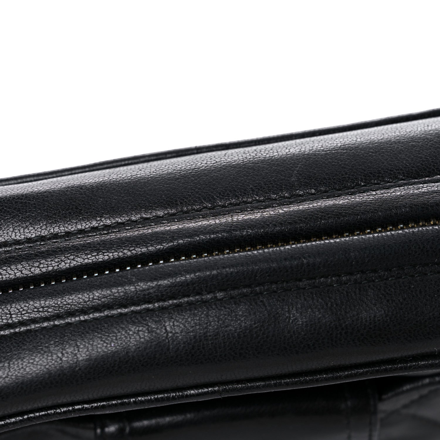Chanel Lambskin Quilted CC Tassel Camera Case Black 13 of 13