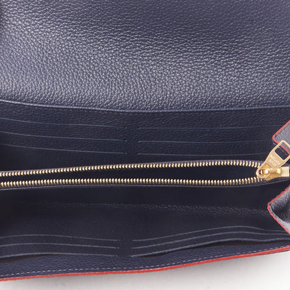 Louis Vuitton Empreinte Sarah Wallet NM Marine Rouge 7 of 9