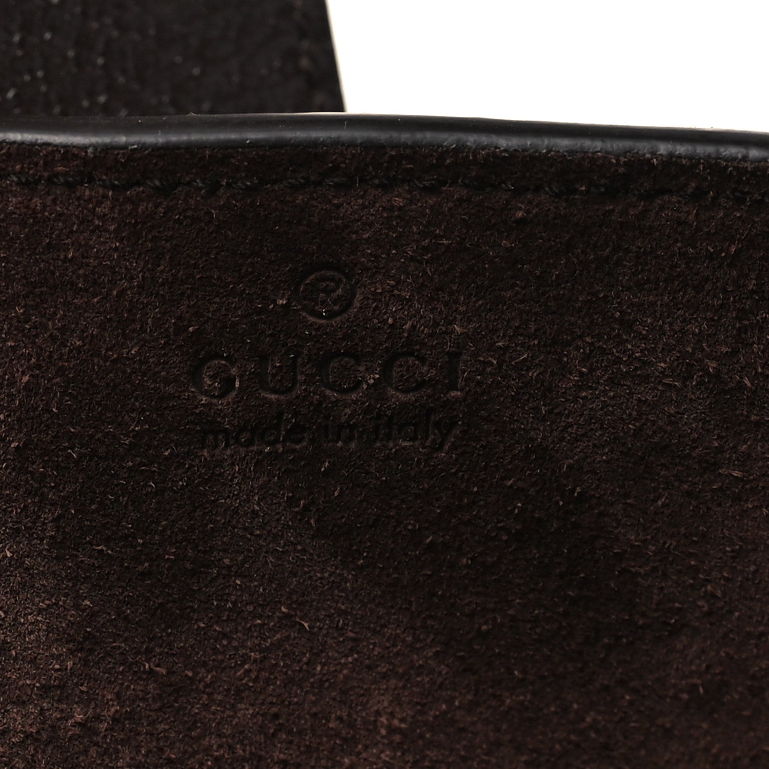 Gucci Suede Textured Dollar Calfskin Web Medium Jackie 1961 Crossbody Bag Brown 7 of 9