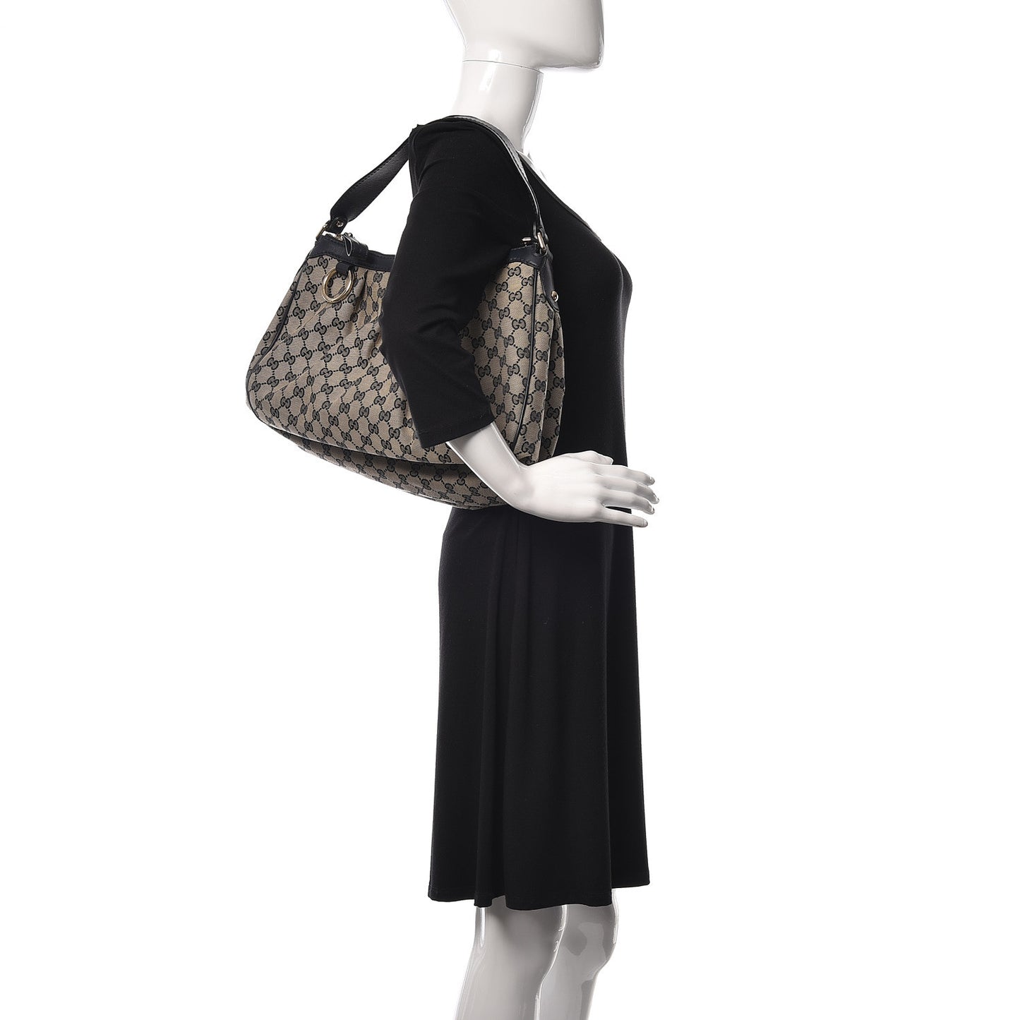 Monogram Medium Sukey Hobo Navy