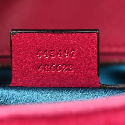 Gucci Velvet Matelasse Small GG Marmont Shoulder Bag Light Raspberry Rose 7 of 11