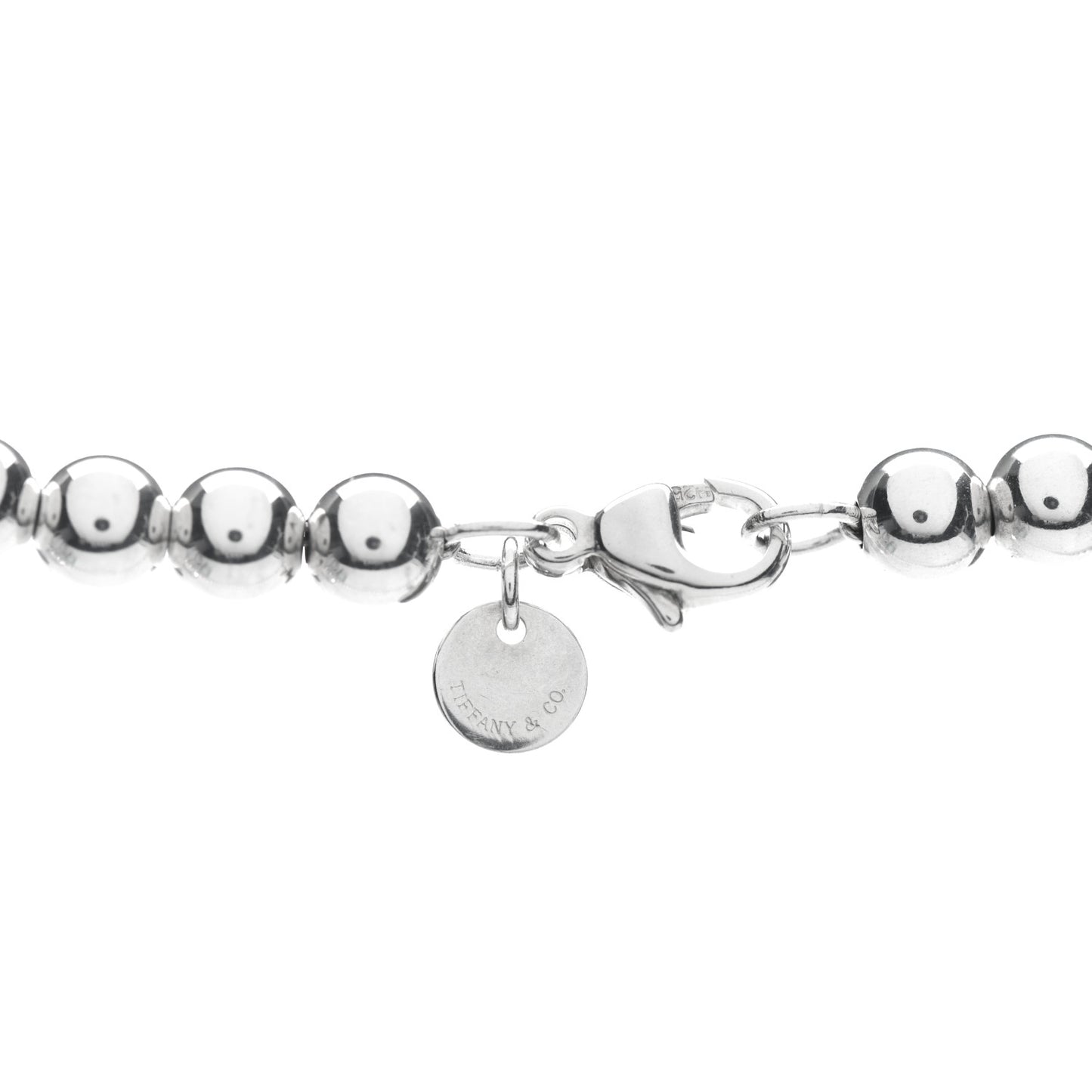 Sterling Silver HardWear Graduated Ball Necklace