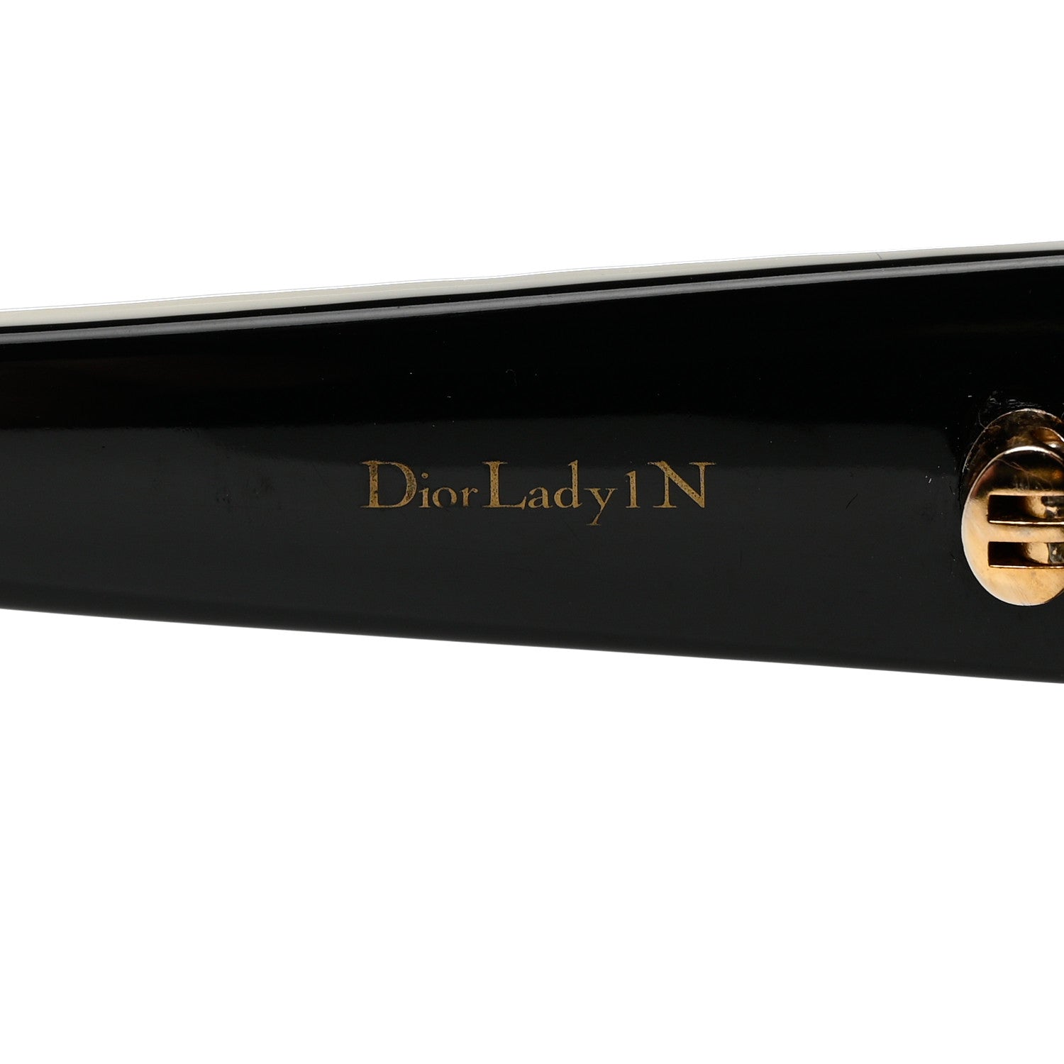 Christian Dior Cannage Dior Lady 1N Sunglasses Black Ivory 5 of 8