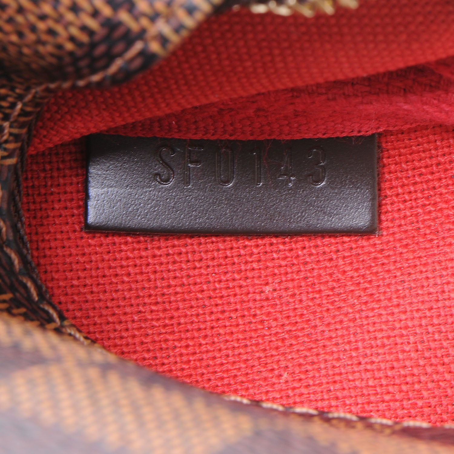 Louis Vuitton Damier Ebene Mini Pochette Accessories Bag 7 of 7