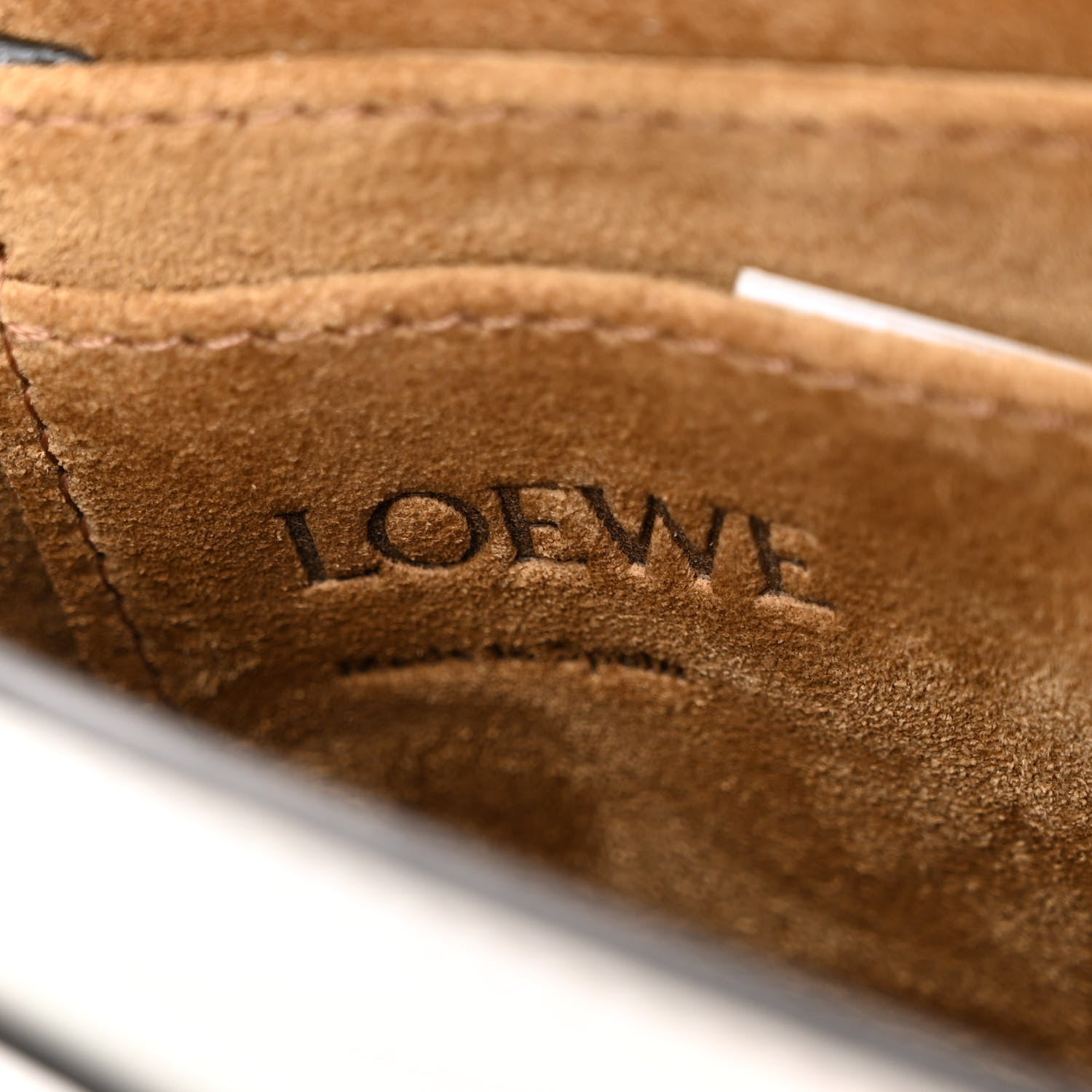 Loewe Calfskin Mini Gate Belt Bag Kaolin 6 of 9